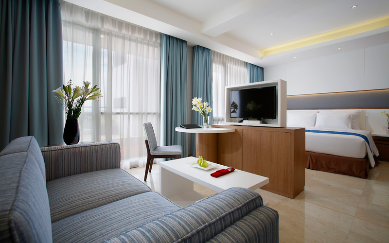 Kamar di Hotel Grandhika Medan